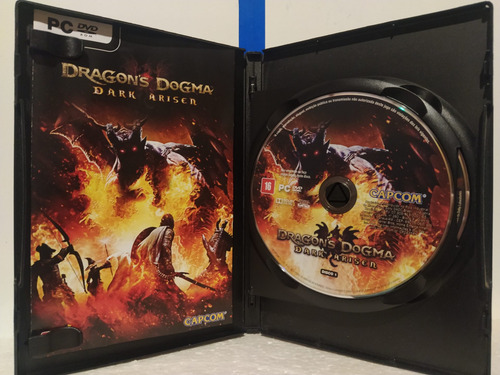Dvd-rom Pc Dragons Dogma Dark Arisen Duplo Pc (Usado)