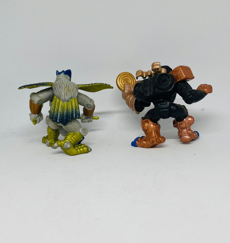 Silverbolt & Megatron - Transformers Robot Heroes Beast Wars (Usado)