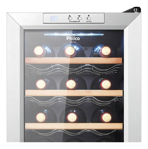 Adega 18 Garrafas Vidro Pad18i Philco 220v