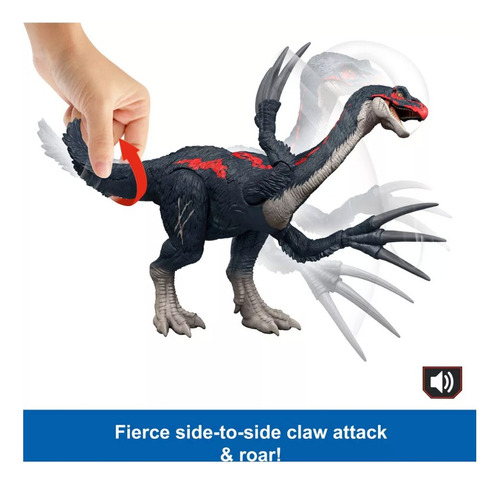 Jurassic World Therizinosaurus Slash And Roar Chaos Theory