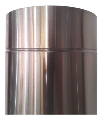 Duto 8 Inox 304 + Chapéu Canhão Inox 304 Chaminé Lareiras