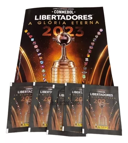 Copa Libertadores 2023 Álbum + Jogo Completo 557 Figurinhas