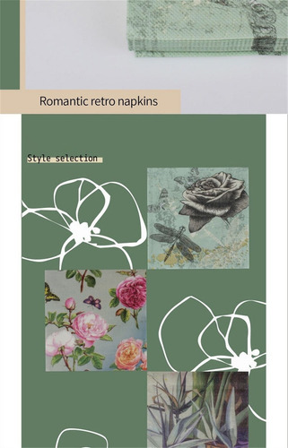 A Guardanapos De Papel Para Decoração Em Decoupage Para