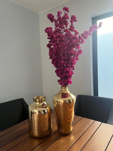 20pz Rama De Cerezo Durazno Flor 30 Varas Artificial 95cm Morado