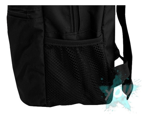 Mochila Retrô Gamer Games Compartim Notebook Garrafa Água M2 Cor Preto