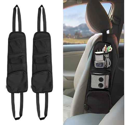 Bolsa Colgante De Almacenamiento Para Asientos De Coche, 2 U