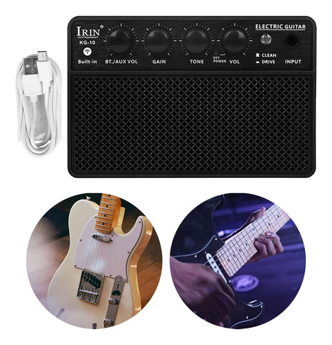 Mini Amplificador De Guitarra Amplificador Altavoz