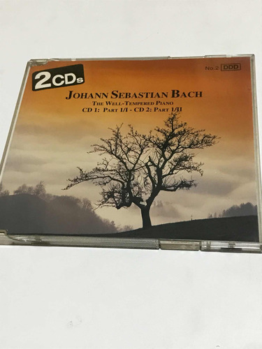 Johann Sebastian Bach - The Well Tempered Piano Cd Doble