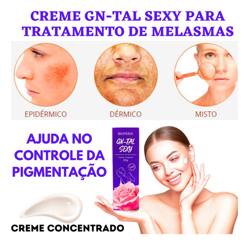 Pomada Tira Manchas Escuras de Pele Face Clean Clareador de pele
