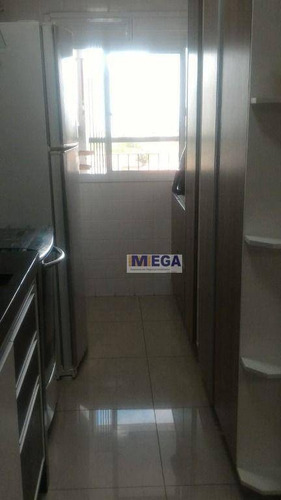 Imagem 4 de 30 de Apartamento Com 3 Dormitórios À Venda, 82 M² Por R$ 499.000 - Vila Ipê - Campinas/sp - Ap5098