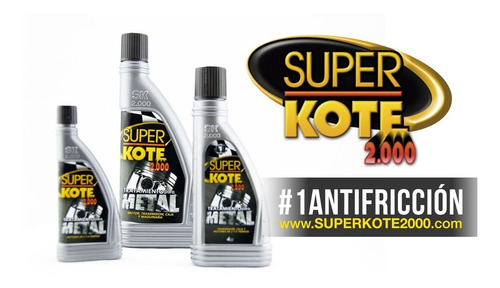 Imagen 1 de 3 de Super Kote 2000 - Tratam P/metal. Antifricción - Made In Usa
