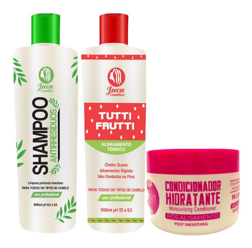 Kit Progressiva Tutti Frutti 1l+ Máscara Pós Alisamento 300g