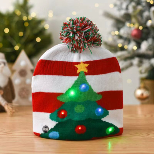 Fiesta De Sombreros Con Luces Led Navideñas Color Christmas Tree