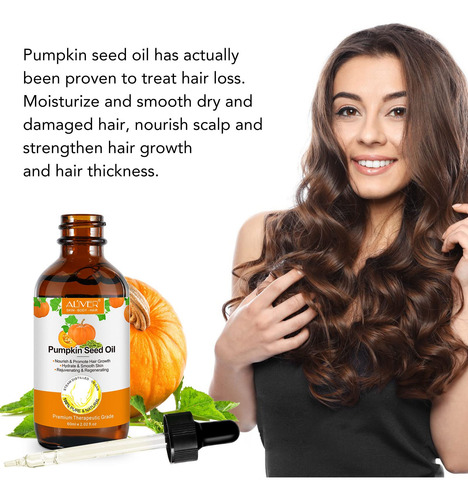 Aceite De Semillas De Calabaza Cacukn Para El Crecimiento De