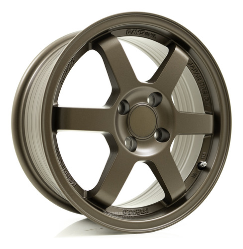 Rodas 15 Rays Te37 V Volk Racing 4x100 Jdm Civic Eg Ek Ej Cor Dourado-escuro