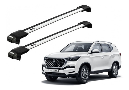 Barras Thule Ssangyong Rexton 18- Re / Edge Flush