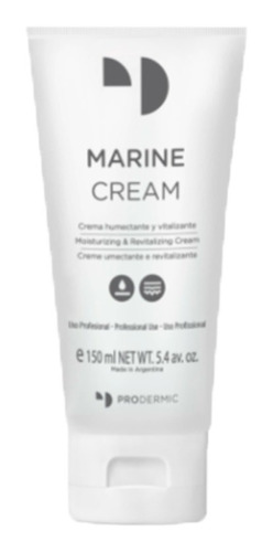 Prodermic Crema Humectante Y Vitalizante Marine Cream 150ml Momento de aplicación Día/Noche Tipo de piel Todo tipo de piel