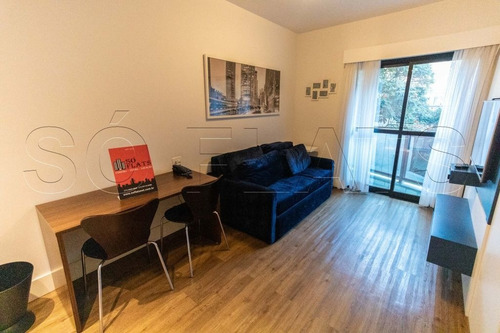 Imagem 3 de 15 de No Itaim, Flat Adagio, Fora Do Pool, Para Morar Ou Investir - Sf28708