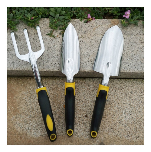 Juego De 3 Herramientas Manuales De Jardinería, Paleta De Ja