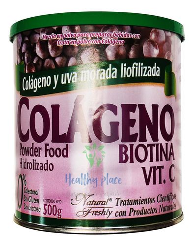 Colageno Resveratrol Vitamina C 500 Gr - g a $86