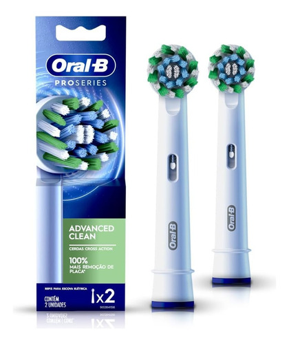 Cabezales Pro Salud Cross Action Repuestos Oral B X 2