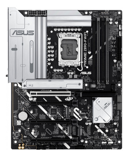 Placa Mãe Asus Prime Intel Lga 1851 Z890-p Wifi 4xddr5 Atx Cor Preto