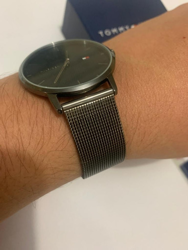 Relógio Tommy Hilfiger Masculino Aço Cinza - 1791656