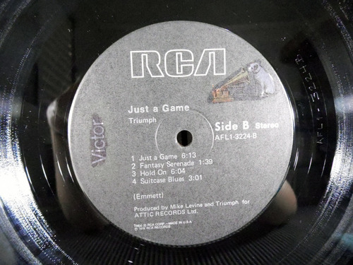 Triumph Just A Game Lp Vinil Japonês Com Obi