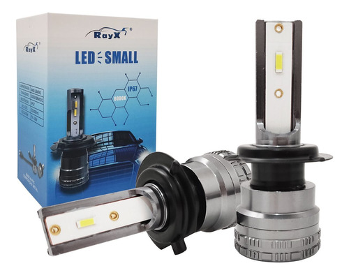 Kit Mini Ultra Led Small Rayx 8400 Lumens 45w 6000k H7