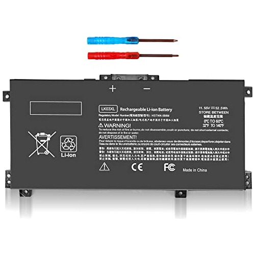 Reemplazo De Batería Hp Lk03xl Para Envy X360 15m-dr0011dx 1