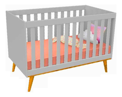 Cuna Madera Ludmila 2 En 1 - Kidscool