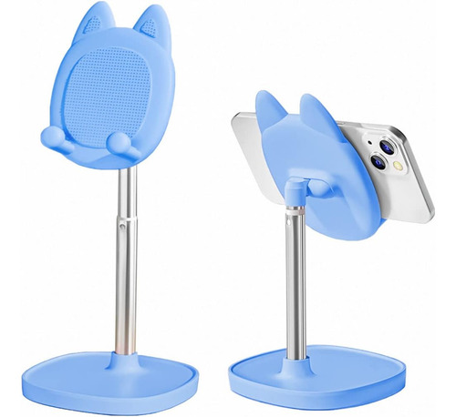 Hearsky Cute Cat Soporte Para Teléfono Celular, Soporte Para