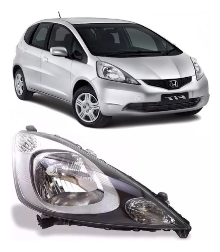 Optica Honda Fit 2009 2010 2011 2012 Lx Original Tyc