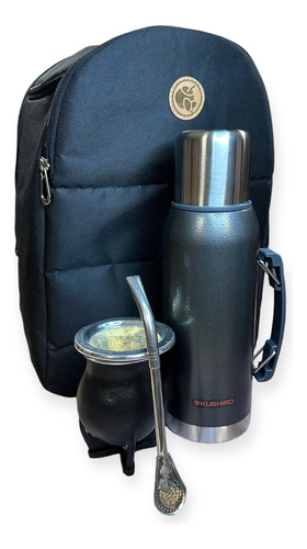 Set Matero Completo Mochila Notebook Termo 24hs Mate 