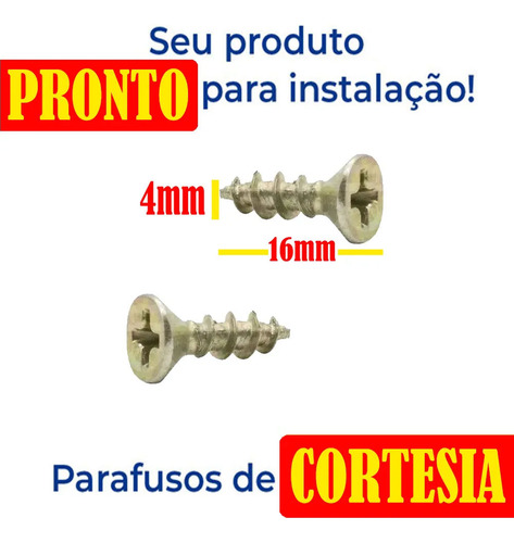 Pé Armário Similar Generico Cinza 17 A 21cm Itatiaia = 1