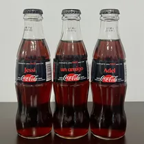Comprar Set 03 Botellas Coca Cola Zero Promoción Nombres México 2014