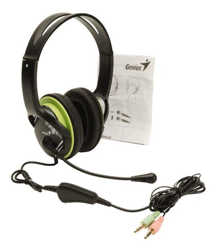 Imagen 5 de 7 de Auriculares Con Microfono Genius Hs-400a