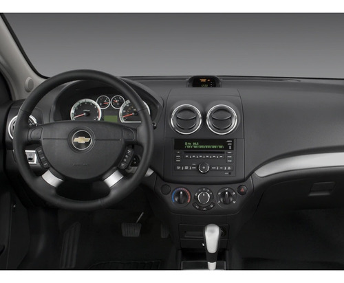 Imagen 4 de 8 de Marco Adaptador Doble Din Chevrolet Captiva
