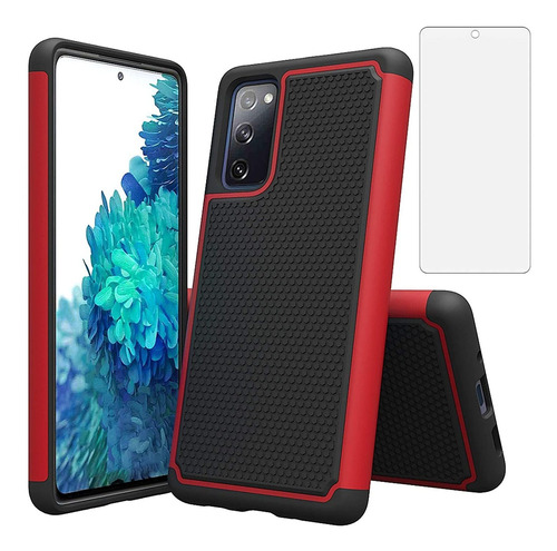 Funda Para Telefono Samsung Galaxy S20 Fe 4g / 5g - Rojo