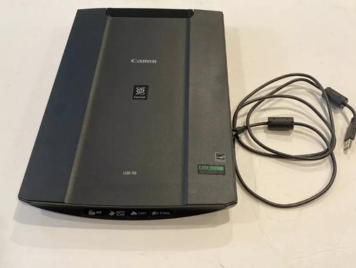 Scanner Canon Lide 110 Usb A4 2400 Dpi Negro