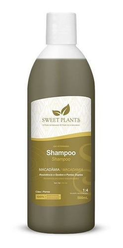 Shampoo Sweet Plants Macadâmia - Sweet Friend - Cães - 500ml