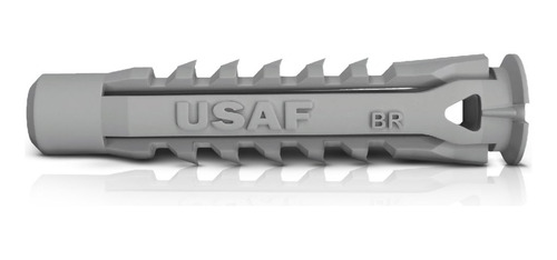 Fixação Fácil: Buchas U-tb1 6mm Cinza - Pacote 200 Unidades