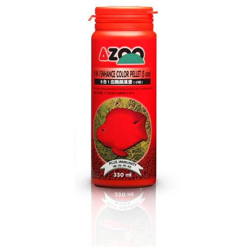 9 In 1 Enhance Color Pellet S 900ml/430g Azoo Alimento