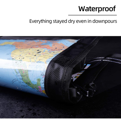 Funda Impermeable Para Mapas Con Ventana Transparente