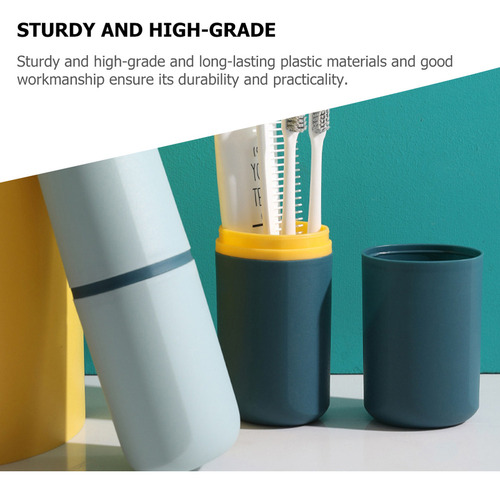 A+ Soporte Para Cepillos De Dientes, Vaso De Viaje, 4