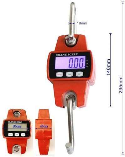 Balanza Colgante Gancho Digital Portátil 300kg Kilo Libra