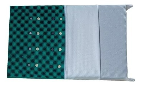 Travesseiro Magnético E Fir Relaxamento Cervical Cor Branco