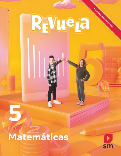 Matematicas. 5 Primaria. Revuela, De Equipo Editorial Sm., Vol. 1. Editorial Ediciones Sm, Tapa Blanda En Español