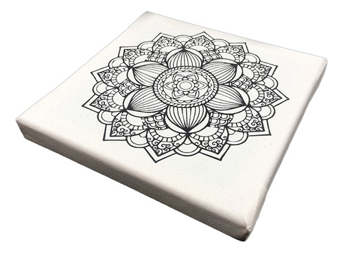 Bastidor Mandala Para Pintar 40x40 18 Unidades Acrílico Oleo