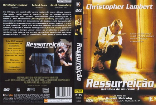 Ressurreicao Retalhos De Um Crime Dvd Original Lacrado